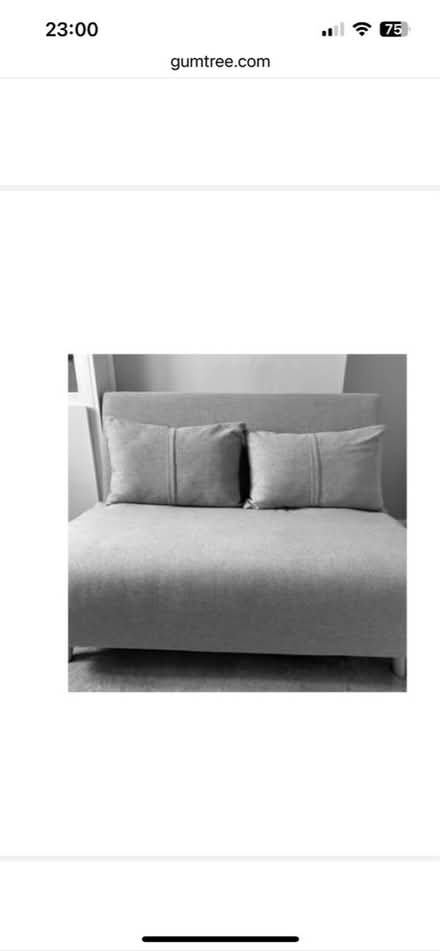 Photo of free Grey pull out sofa bed (Park street st albans AL2) #1