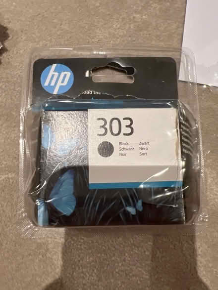Photo of free Hp 303 printer ink black (North Kensington W10) #1