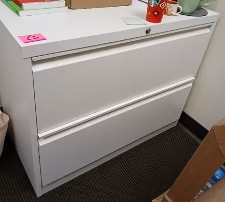 Photo of free Two drawer filing cabinet #3 (Russel Rd. business center) #1