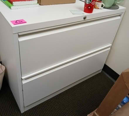 Photo of free Two drawer filing cabinet #3 (Russel Rd. business center) #1