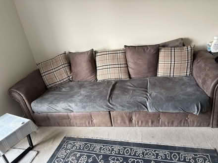 Photo of free 4 Seater Sofas - Grey Colour (Gedling NG4) #2