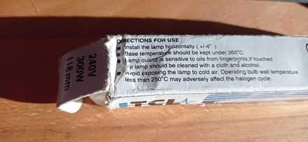 Photo of free Tungsten Halogen Lamp (Ellwood Green GL16) #2