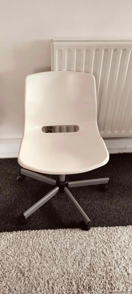 Photo of free White IKEA chair (Sw48hd) #1