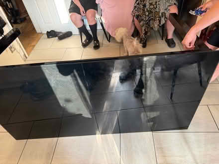 Photo of free Black glass table (BR5) #2