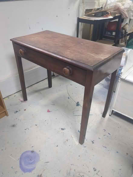 Photo of free Wooden desk (Woolwich) #1