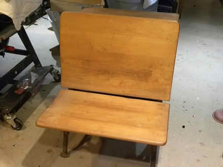 Photo of free 1950's Elementary School Desk (Troy) #1
