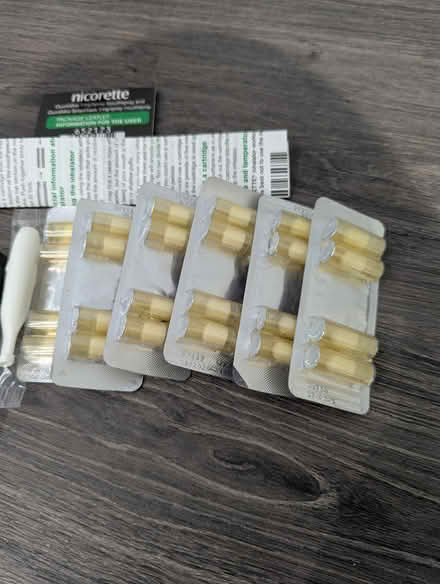 Photo of free Nicorette stop smoking items (Po7 7ae) #2