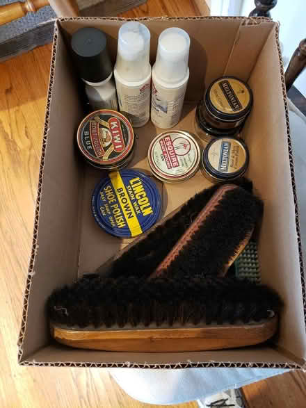 Photo of free Shoe care supplies (Farm Hill -- RWC) #1