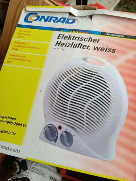 Photo of free Fan Heater (New Park HG1) #1