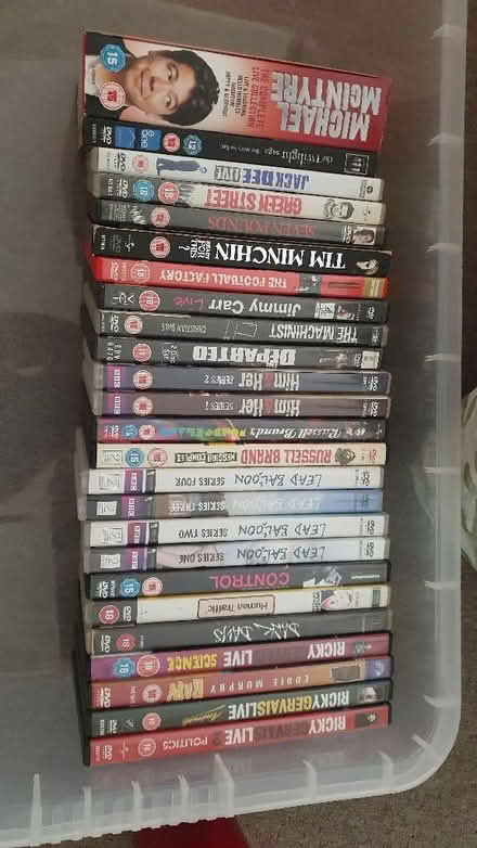 Photo of free DVDs (Hoobrook DY10) #1