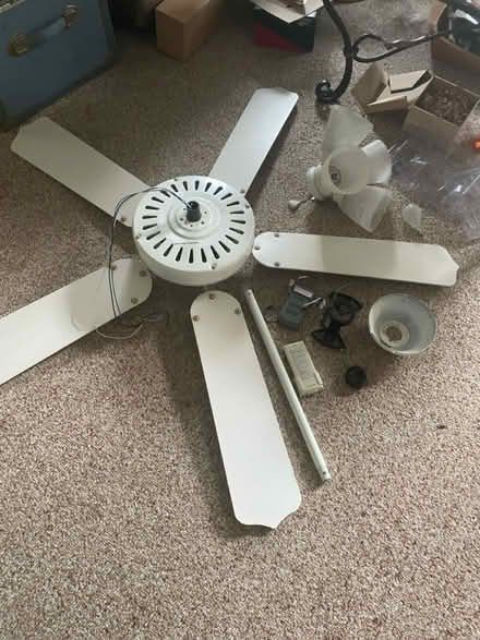 Photo of free Used Harbor Breeze ceiling fan (Stanardsville- near library.) #1