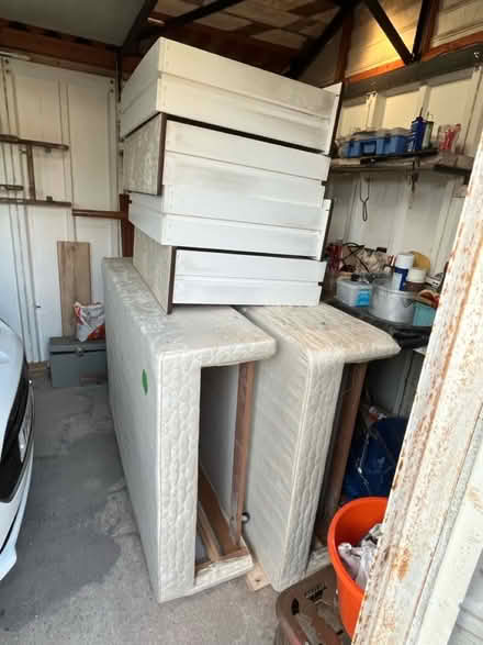 Photo of free Double bed mattress and base (Mickleover DE3) #1