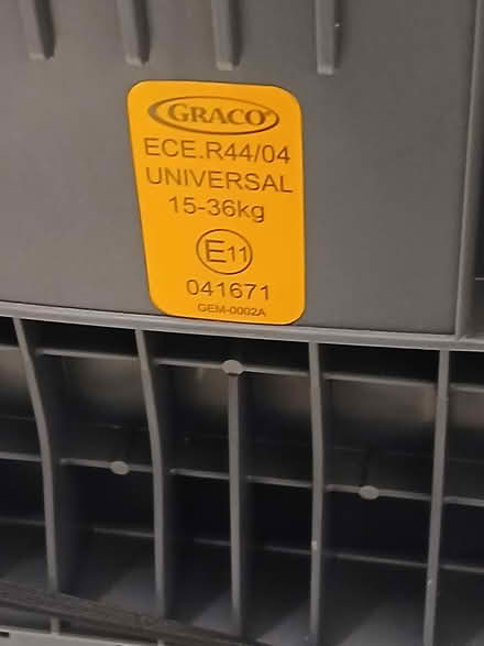 Photo of free Graco Childs car seat (thorpe bay SS1) #3