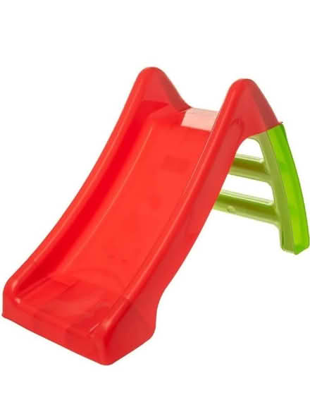 Photo of Small plastic slide small trampoline (South Wingfield DE55) #2