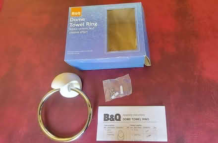 Photo of free Towel ring to hold hand towels (GU10) #1