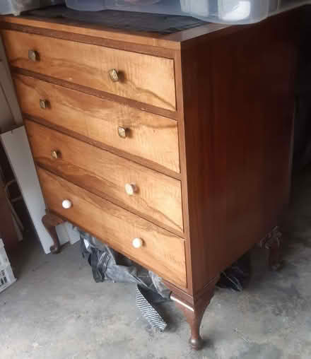 Photo of free 3/4 drawer chest of drawers. (Hanslope MK19) #1