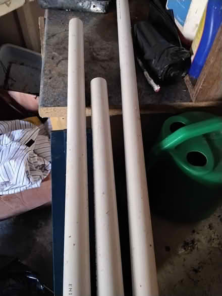Photo of free Few pieces of white plastic pipe (Carnforth LA5) #1