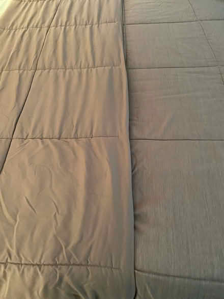 Photo of free King size reversible comforter (Somerset, NJ, off DeMott Lane) #2
