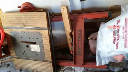 Photo of free Old table saw table (GTA) #2