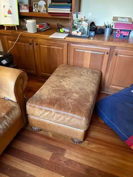 Photo of free Beautiful leather chair and a half (Portland Forest Heights) #2