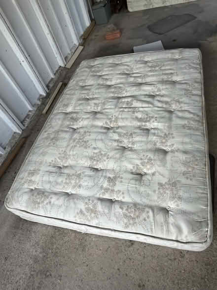 Photo of free Double bed mattress and base (Mickleover DE3) #3