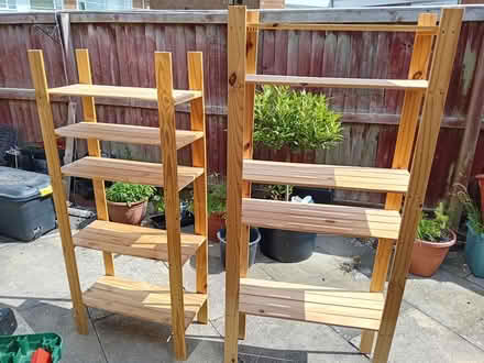 Photo of free Pine shelving (Northallerton DL6) #1