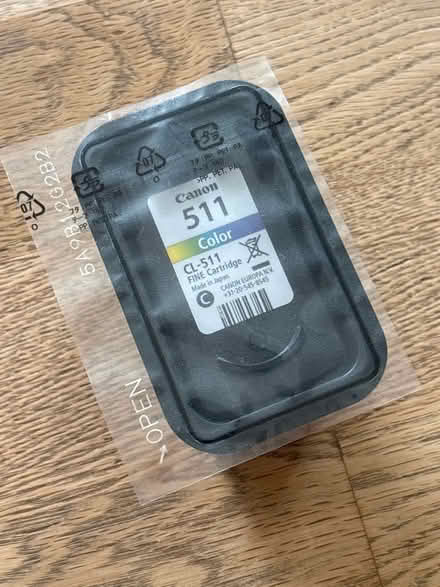 Photo of free Unopened Canon CL-511 Colour Ink Cartridge (Shinfield RG2) #1