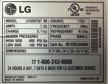 Photo of free LG Stainless Steel Refrigerator (City Heights) #2