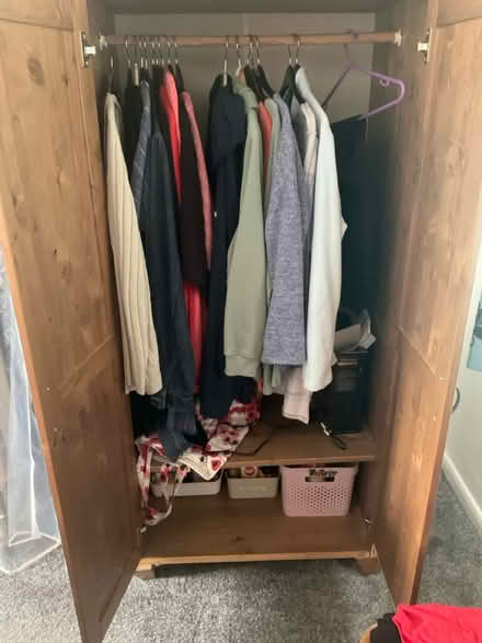 Photo of free IKEA children’s wardrobe (Edith Weston LE15 8hHD) #1