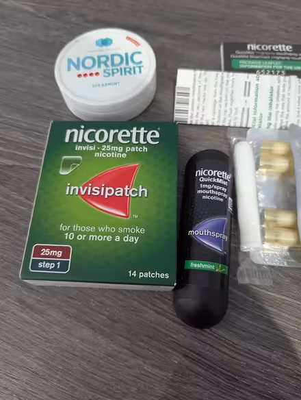 Photo of free Nicorette stop smoking items (Po7 7ae) #3