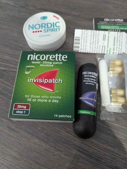 Photo of free Nicorette stop smoking items (Po7 7ae) #3