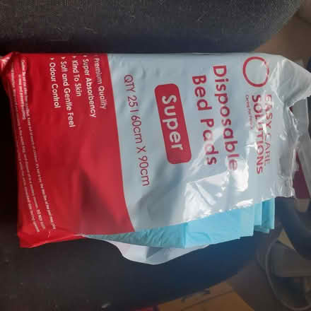 Photo of free Bag of bed pads (Livingston EH54) #1