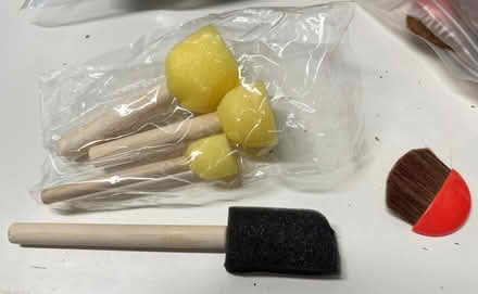 Photo of free sponge brushes and mini soft brushs (Near the old Sherman Hospital) #2