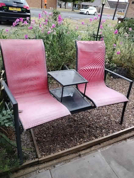 Photo of free Outdoor love chair (Loughborough LE11) #1