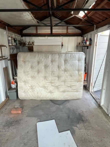 Photo of free Double bed mattress and base (Mickleover DE3) #2