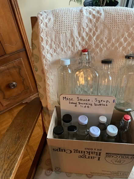 Photo of free Glass Jars & Lids - Labels removed (Carlingwood/Lincoln Fields) #3