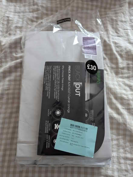 Photo of free Black out curtain liners (Nether edge S11) #1