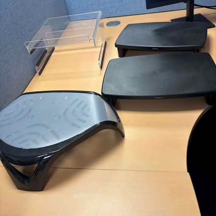 Photo of free 4 monitor stands (Great Shelford CB22) #1