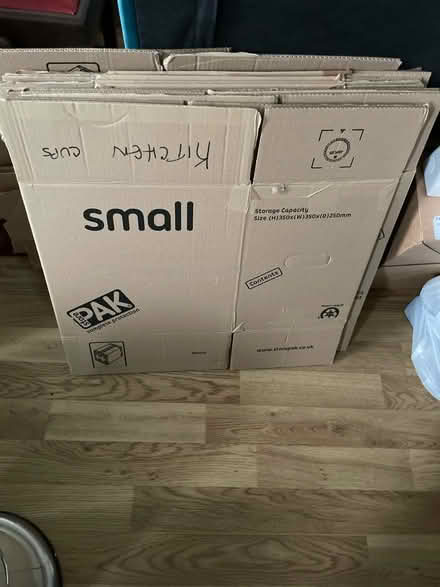 Photo of free 10 small moving Boxes (Lancaster Marsh) #1