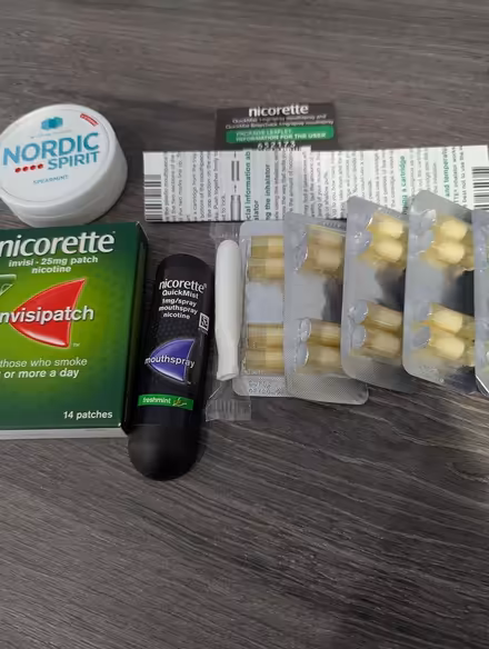 Photo of free Nicorette stop smoking items (Po7 7ae) #1