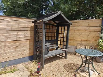 Photo of free Wooden Arbour (SK7 Hazel Grove) #2
