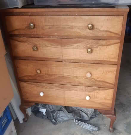 Photo of free 3/4 drawer chest of drawers. (Hanslope MK19) #2
