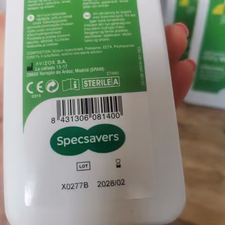 Photo of free Contact lense solution (Romiley SK6) #2