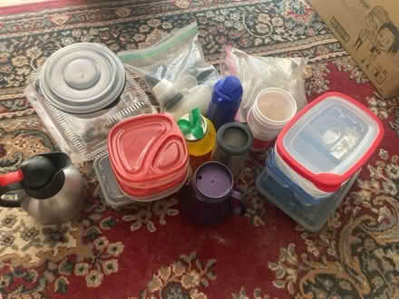 Photo of free Plastic food containers (Creve Couer) #1
