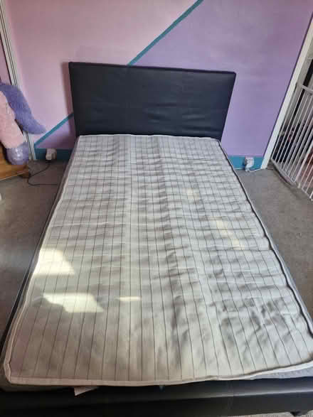 Photo of free Double bed and mattress (Da11 8rf) #1