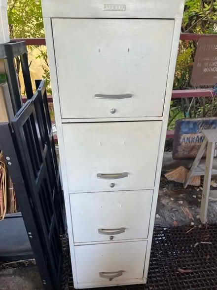 Photo of free Tall metal file cabinet (Orinda) #1