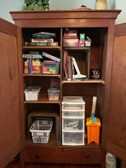 Photo of free Armoire/large cabinet (Midtown) #2