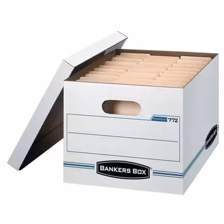 Photo of banker boxes (L5L 5P5) #1