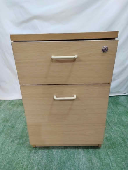 Photo of free 2 Drawers filing cabinet on wheels (SE12) #1