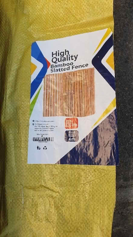 Photo of free Bamboo slat fence (Hoobrook DY10) #2